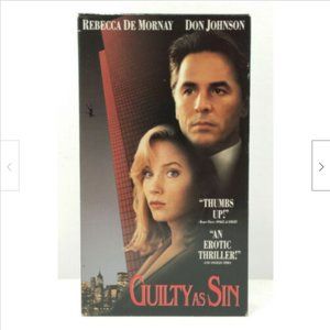 Guilty as Sin (VHS, 1993) 4742E1M
